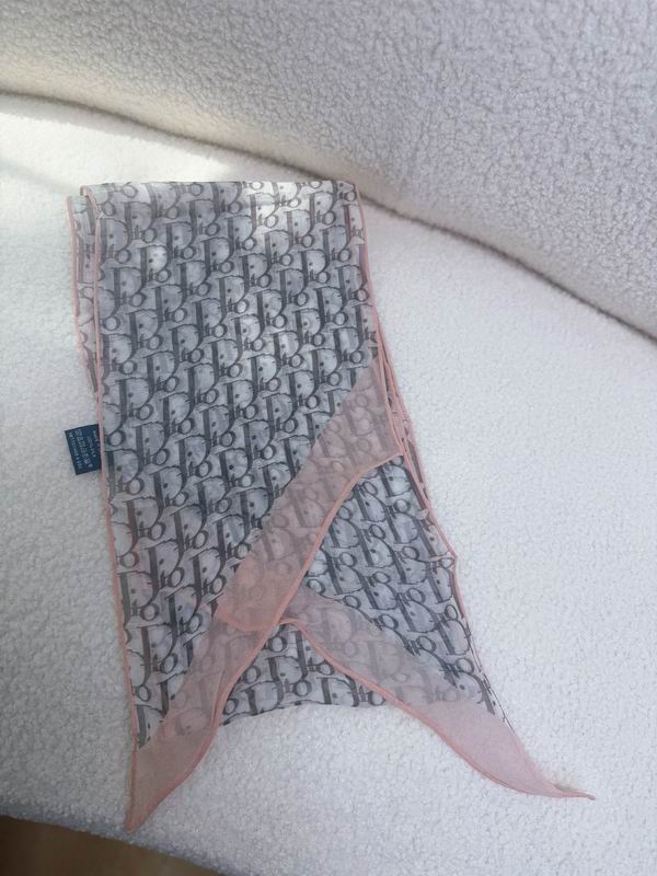 Dior Silk Scarf 25X175cm E072807